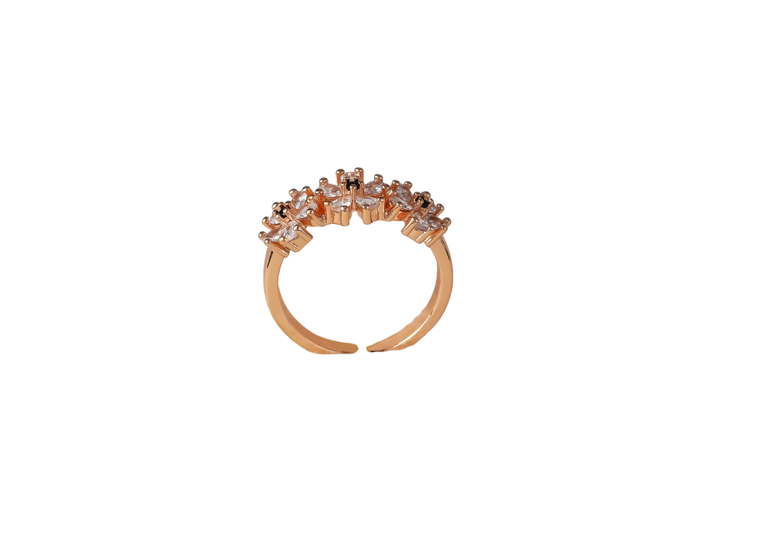 The Floral Stack Ring